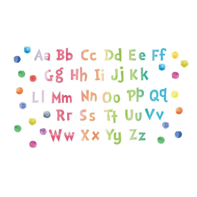 Autocollant Alphabet Multicolore Tresor Otaku