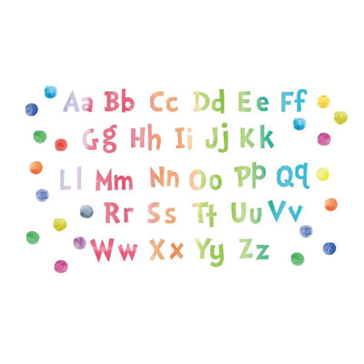 Autocollant Alphabet Multicolore Tresor Otaku