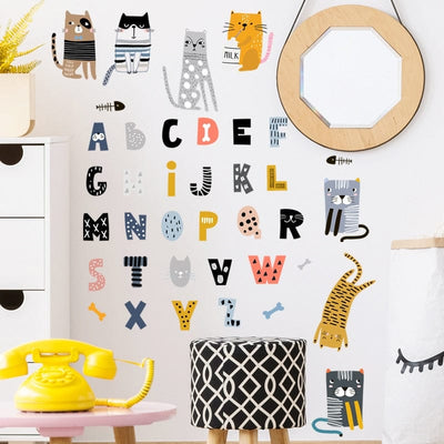 Autocollant Alphabet Rigolo Tresor Otaku