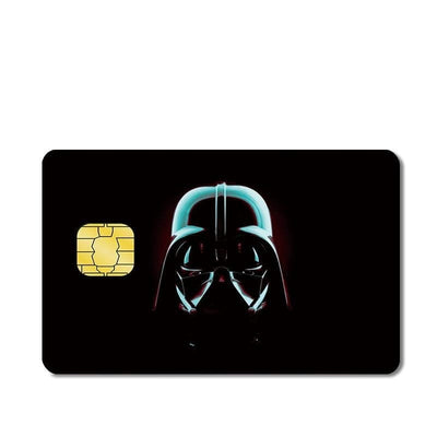 Autocollant Carte Bancaire Dark Vador Tresor Otaku