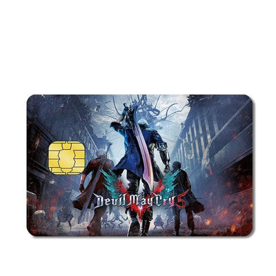 Autocollant Carte Bancaire Devil May Cry Tresor Otaku