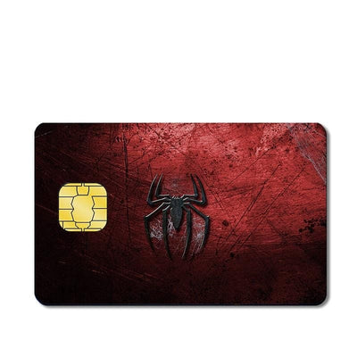Autocollant Carte Bancaire Spiderman Tresor Otaku