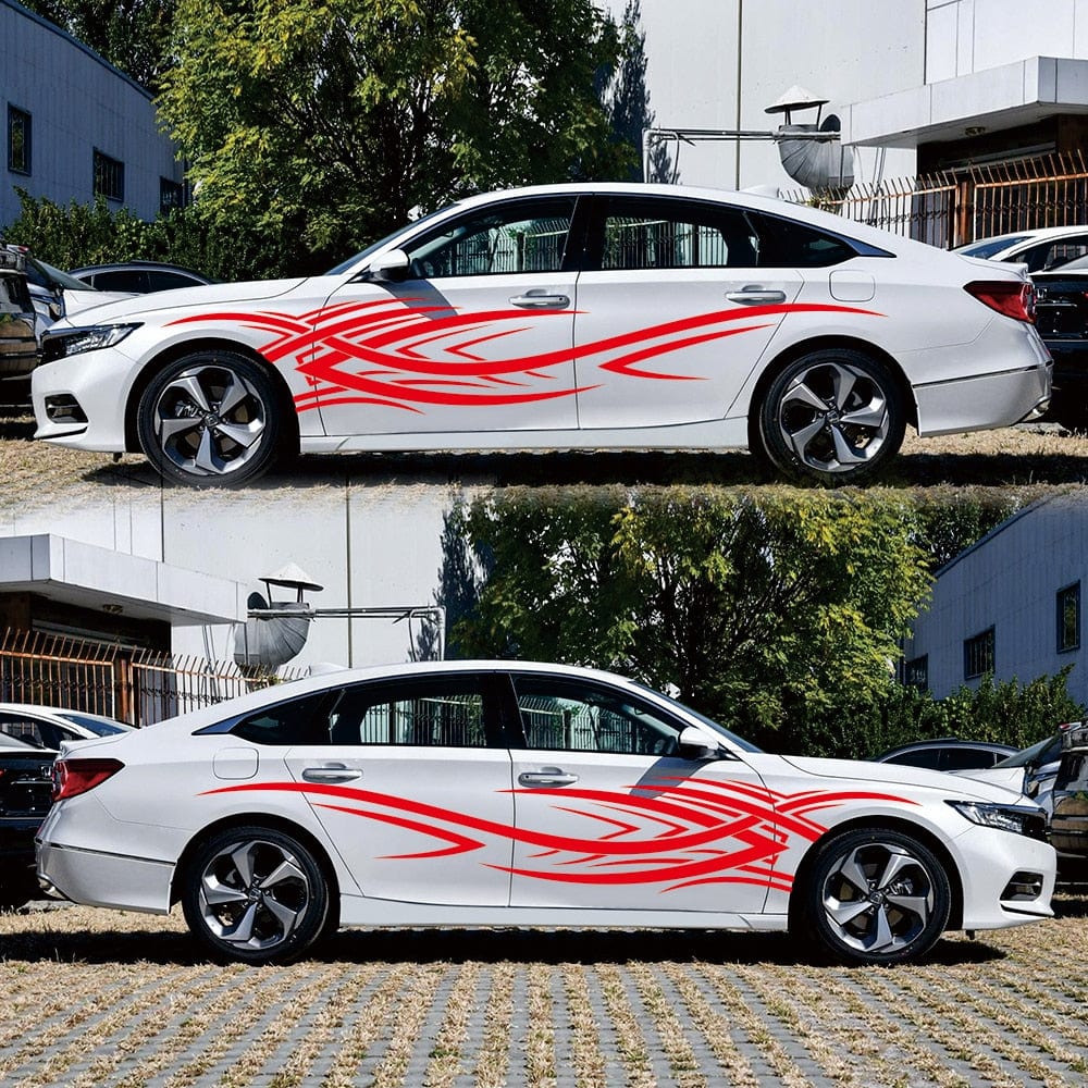 Autocollant Voiture de Sport Tresor Otaku
