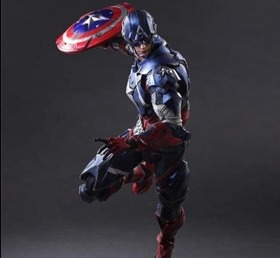 Avengers Captain America Figurine Titan 30 cm Tresor Otaku