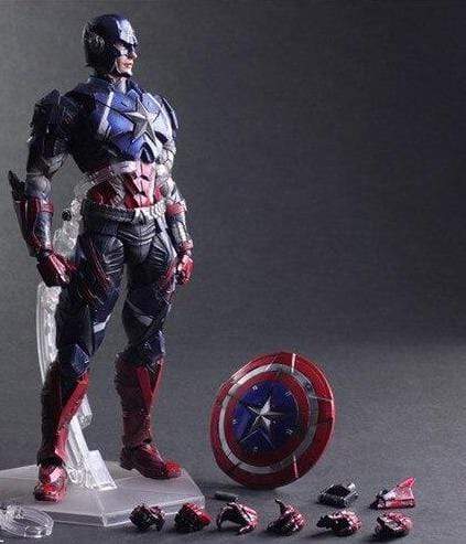 Avengers Captain America Figurine Titan 30 cm Tresor Otaku