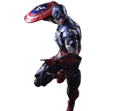 Avengers Captain America Figurine Titan 30 cm Tresor Otaku