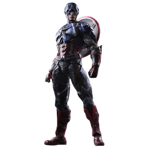 Avengers Captain America Figurine Titan 30 cm Tresor Otaku