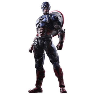 Avengers Captain America Figurine Titan 30 cm Tresor Otaku
