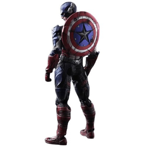 Avengers Captain America Figurine Titan 30 cm Tresor Otaku