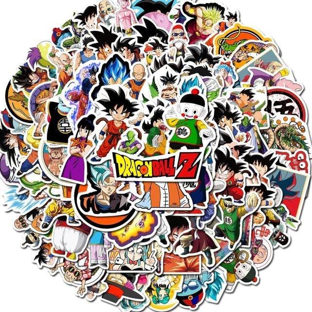 Bundle DragonBall Z <br> (425 Stickers) Tresor Otaku