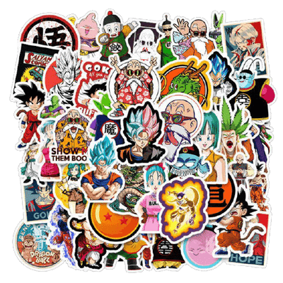 Bundle DragonBall Z <br> (425 Stickers) Tresor Otaku