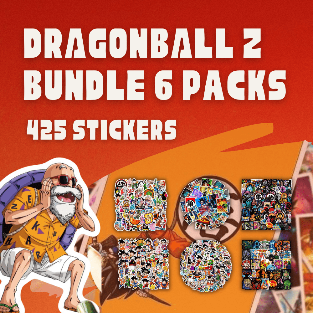 Bundle DragonBall Z <br> (425 Stickers) Tresor Otaku
