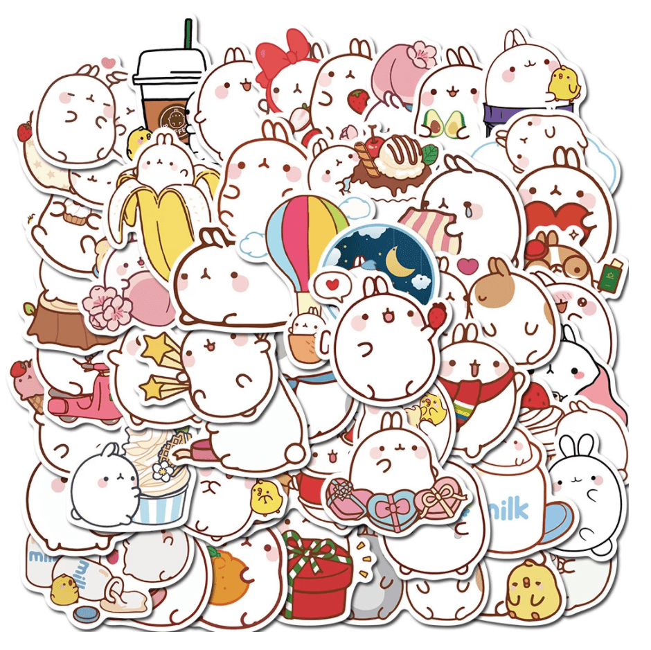 Bundle Kawaii 6 Packs <br> (300 Stickers) Tresor Otaku