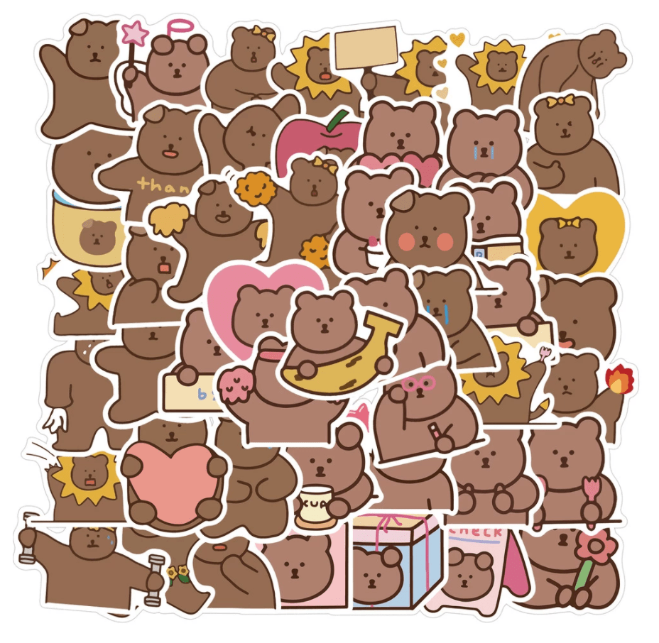 Bundle Kawaii 6 Packs <br> (300 Stickers) Tresor Otaku