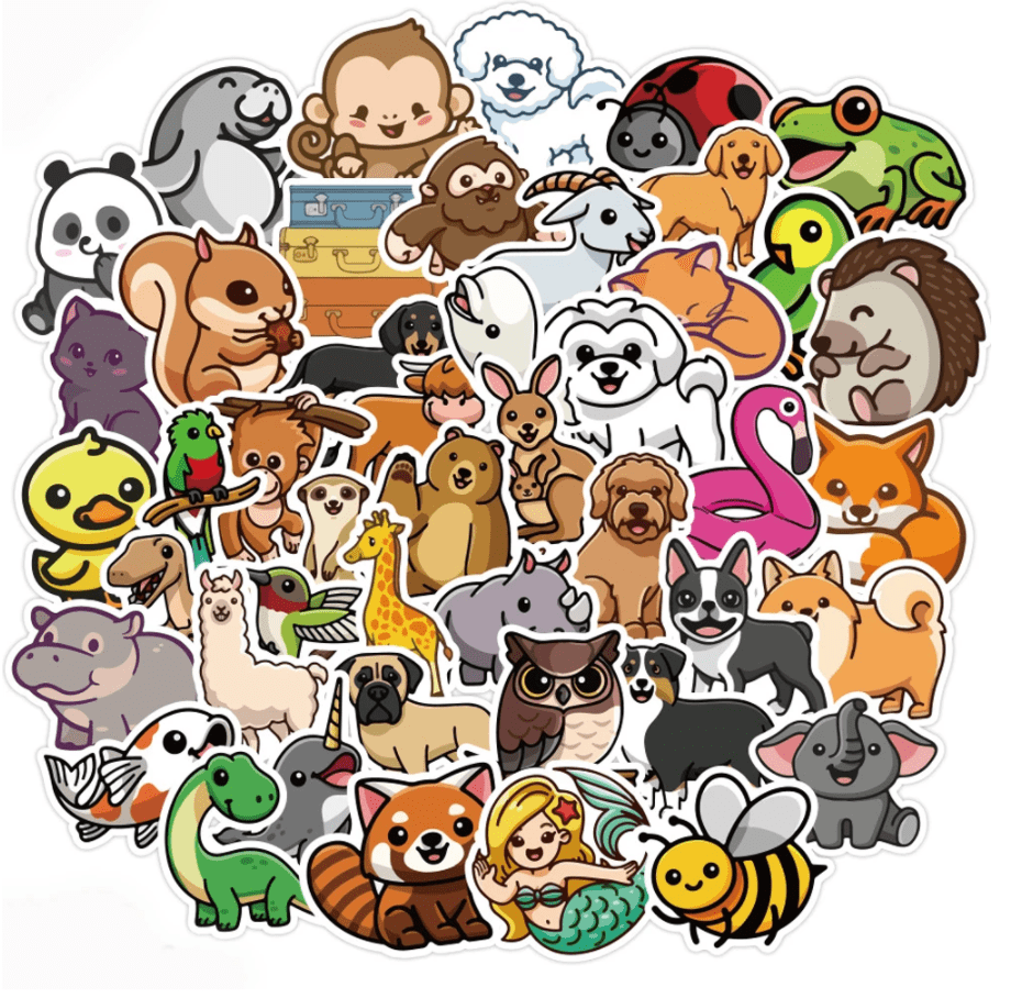 Bundle Kawaii 6 Packs <br> (300 Stickers) Tresor Otaku