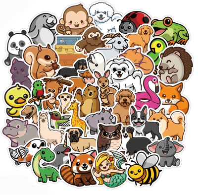 Bundle Kawaii 6 Packs <br> (300 Stickers) Tresor Otaku