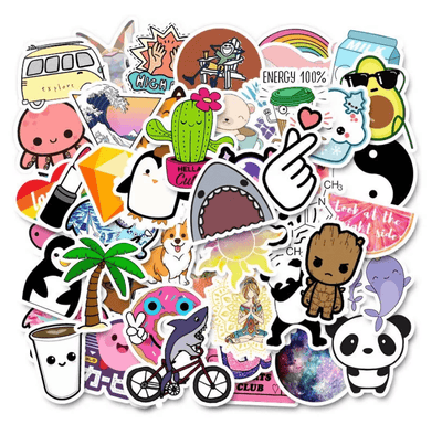 Bundle Kawaii 6 Packs <br> (300 Stickers) Tresor Otaku