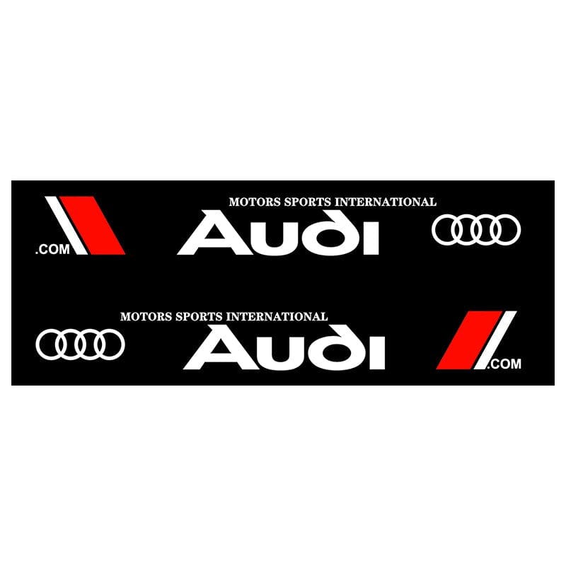 Deco Stickers Audi Blanc Tresor Otaku