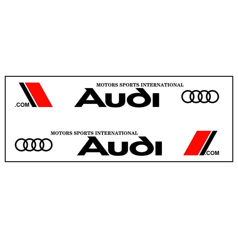 Deco Stickers Audi Noir Tresor Otaku