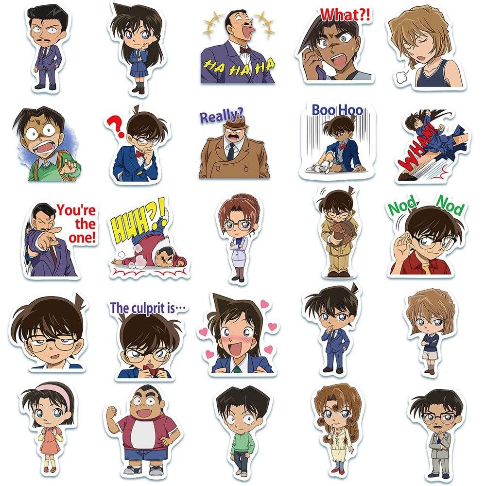 Détective Conan Stickers Pack de Stickers Tresor Otaku