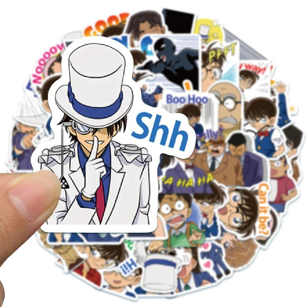 Détective Conan Stickers Pack de Stickers Tresor Otaku