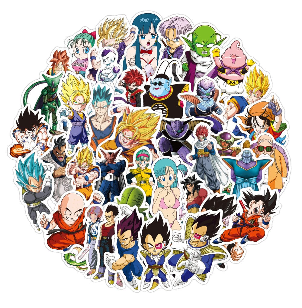 Dragon Ball Stickers Pack de Stickers Tresor Otaku