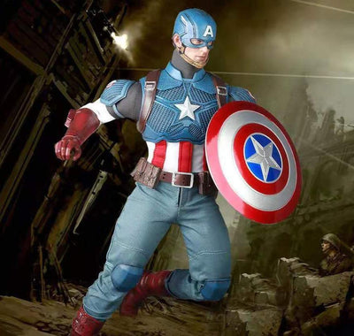 Figurine Articulée Captain America Tresor Otaku