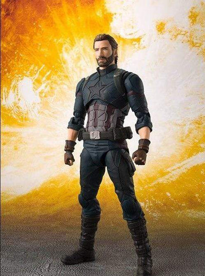 Figurine Captain America 15cm Tresor Otaku