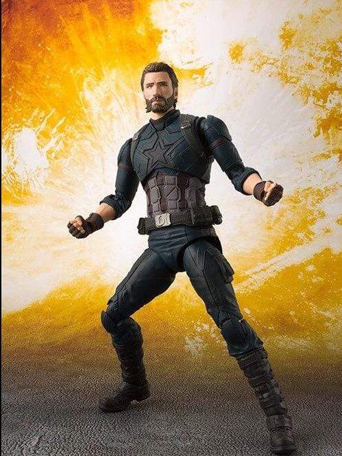 Figurine Captain America 15cm Tresor Otaku