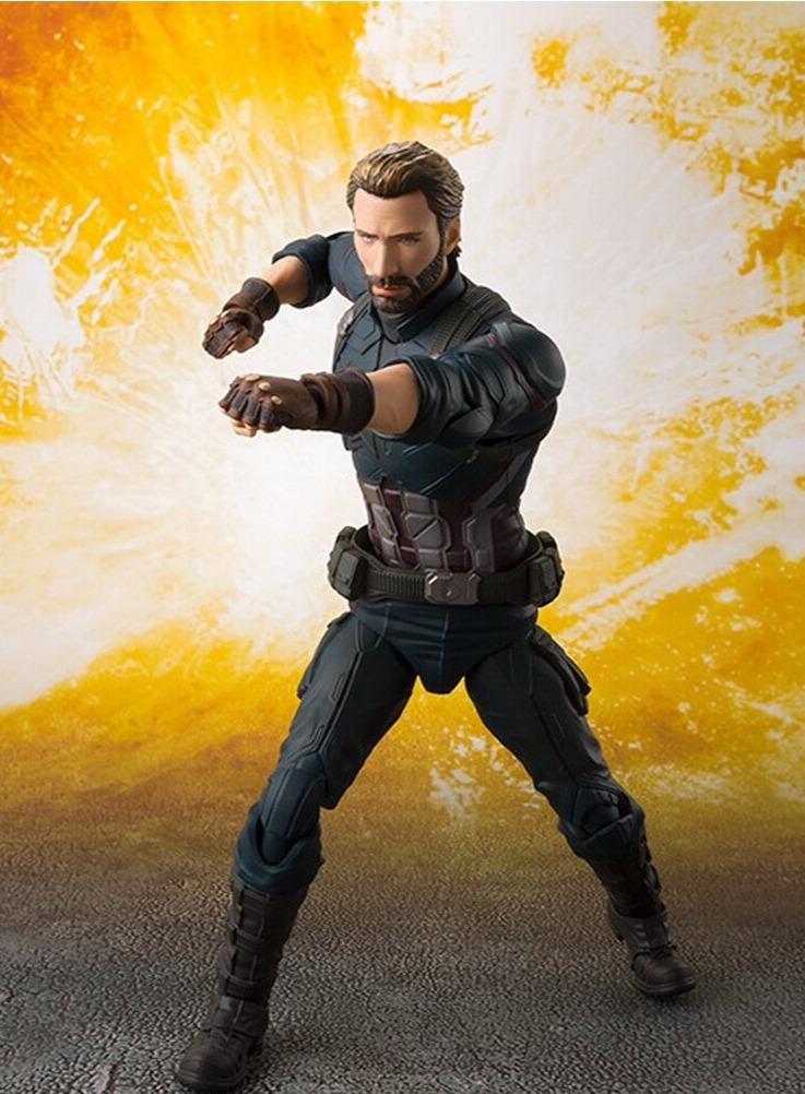 Figurine Captain America 15cm Tresor Otaku