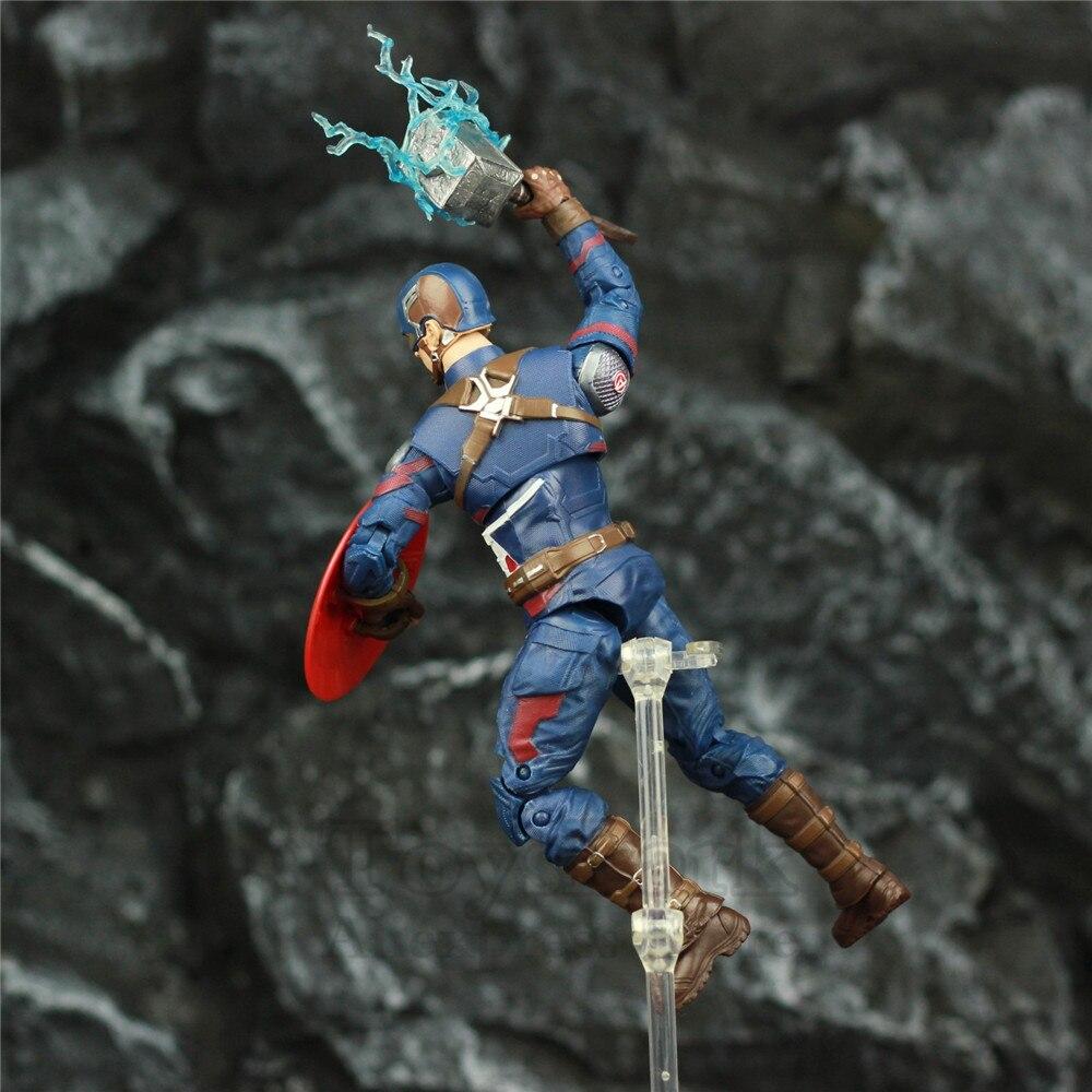 Figurine Captain America avec Marteau de Thor Tresor Otaku