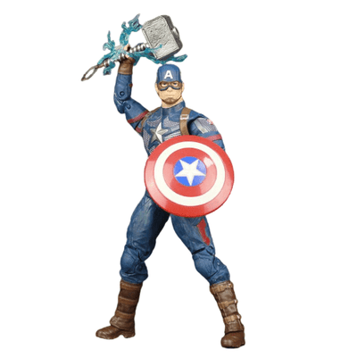 Figurine Captain America avec Marteau de Thor Tresor Otaku