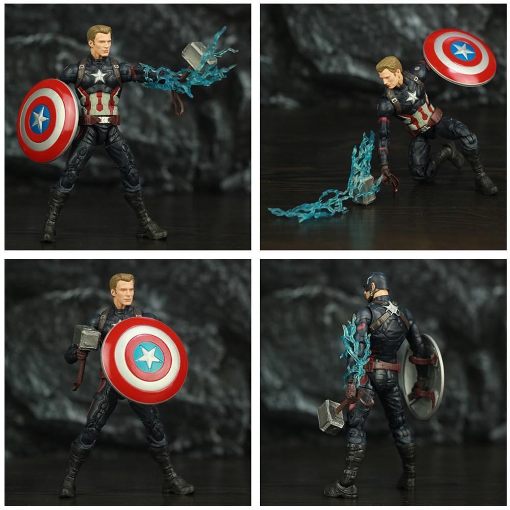 Figurine Captain America Mjolnir Tresor Otaku