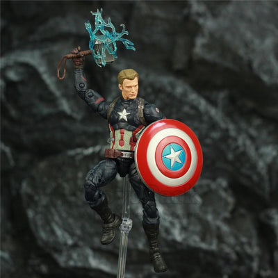 Figurine Captain America Mjolnir Tresor Otaku