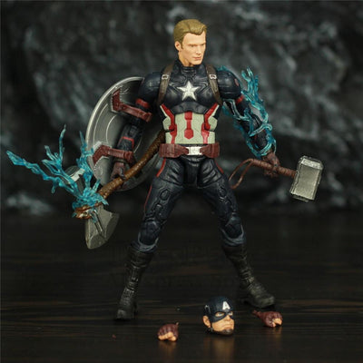 Figurine Captain America Mjolnir Tresor Otaku