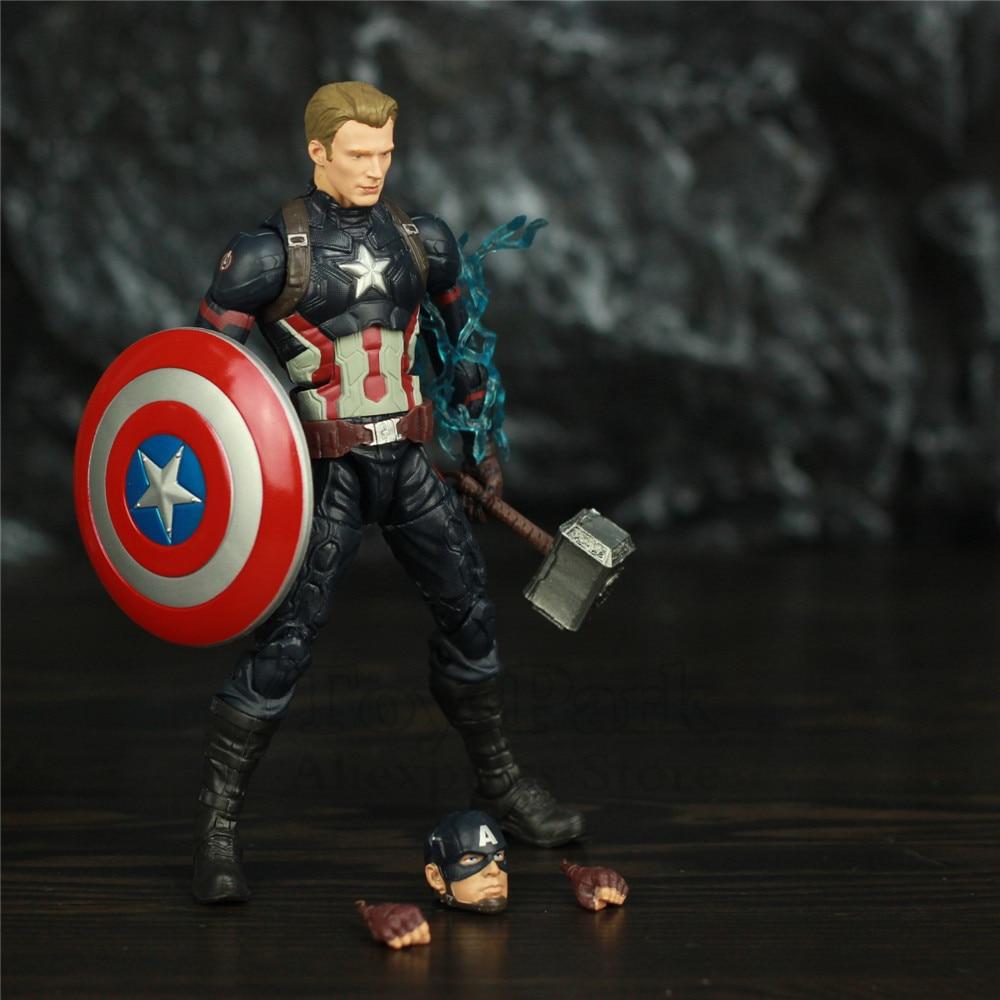 Figurine Captain America Mjolnir Tresor Otaku
