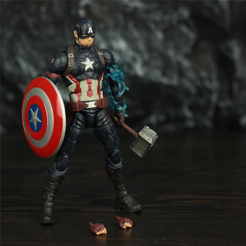Figurine Captain America Mjolnir Tresor Otaku