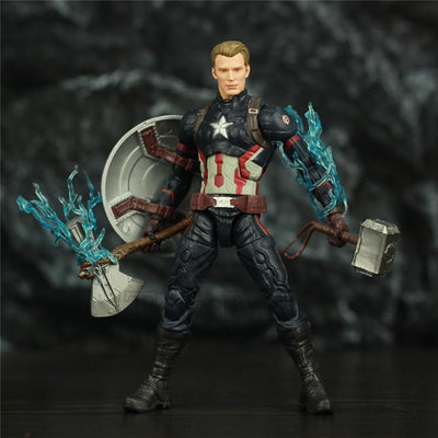 Figurine Captain America Mjolnir Tresor Otaku