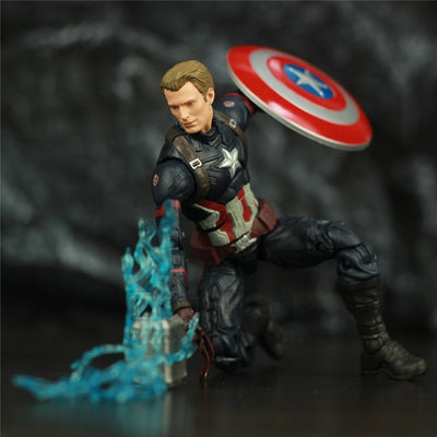 Figurine Captain America Mjolnir Tresor Otaku