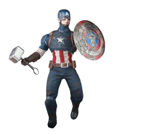 Figurine Collector Captain America Tresor Otaku