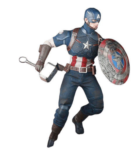 Figurine Collector Captain America Tresor Otaku