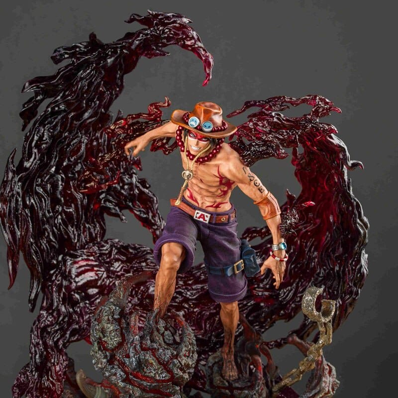 Figurine Collector en Resine Ace Tresor Otaku