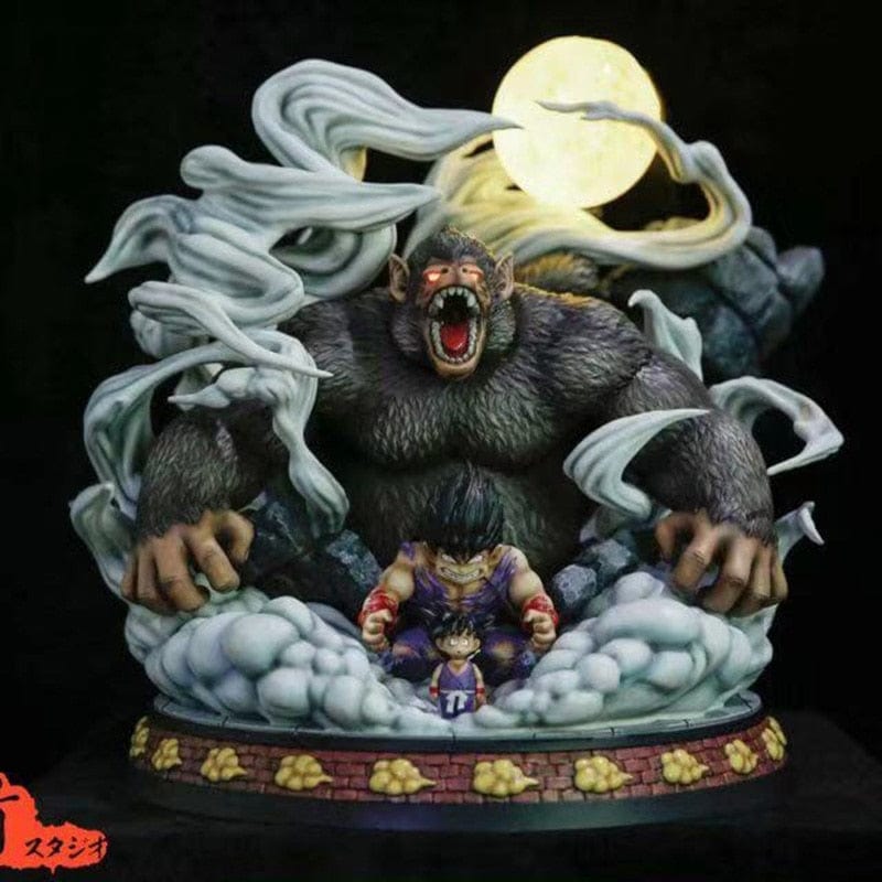 Figurine Collector en Résine Goku Singe Géant 0 B Tresor Otaku