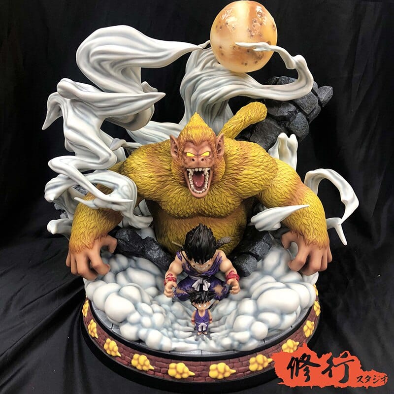 Figurine Collector en Résine Goku Singe Géant 0 Tresor Otaku