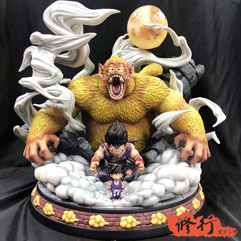 Figurine Collector en Résine Goku Singe Géant 0 Tresor Otaku