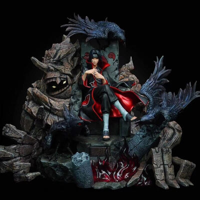 Figurine Collector en Resine Itachi Uchiwa 0 Tresor Otaku