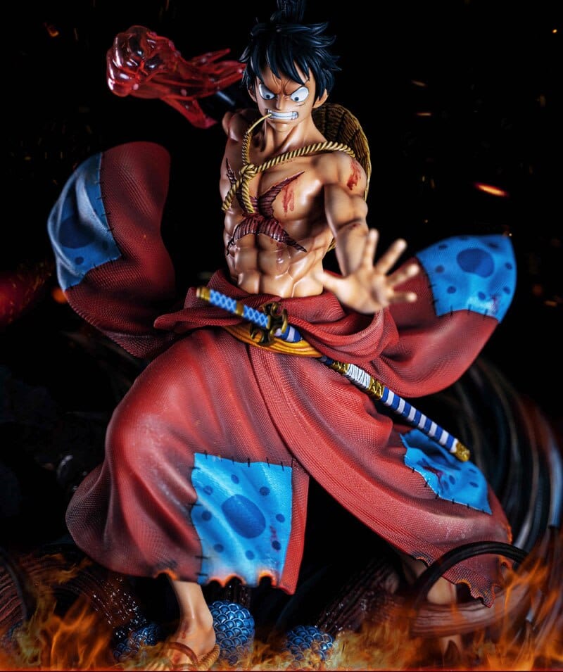 Figurine Collector en Resine Luffy Tresor Otaku