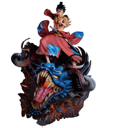 Figurine Collector en Resine Luffy Tresor Otaku