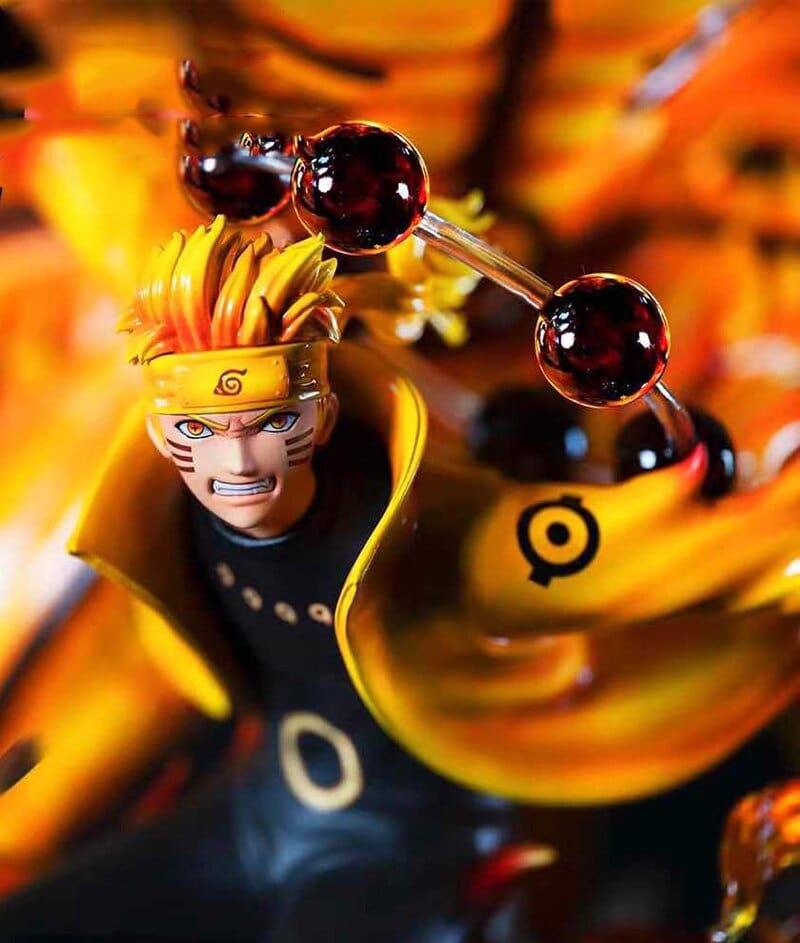 Figurine Collector en Resine Naruto 9 queues Tresor Otaku