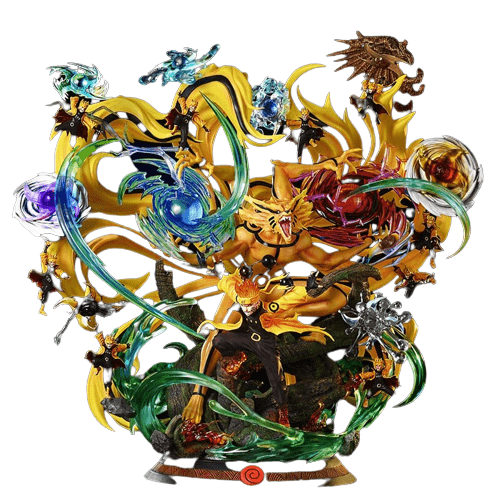 Figurine Collector en Resine Naruto Mode Ermite Tresor Otaku